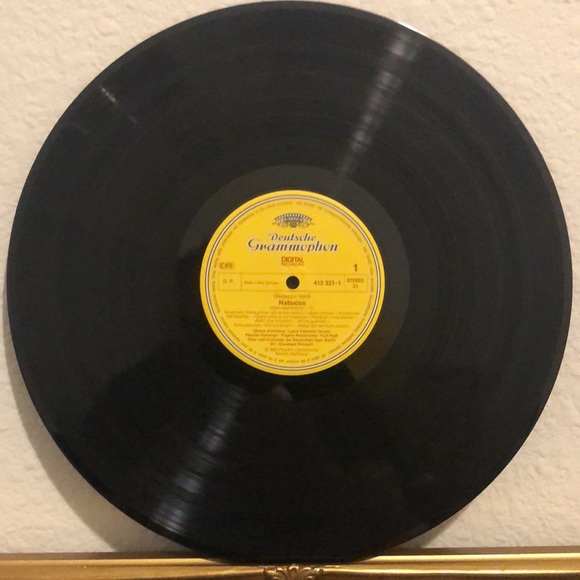 G. Verdi Nabucco Perf. by Chor & Orchester der Deutschen Oper Berlin Vinyl Lp - Picture 4 of 5